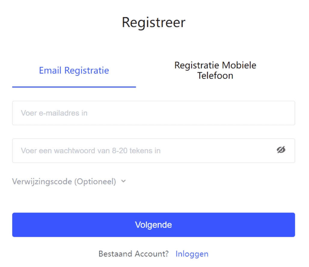 bingx_exchange_review_registratie