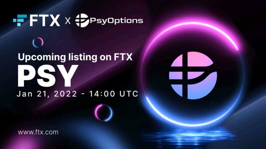 PsyOptions: IEO leidt tot listing op crypto exchange FTX