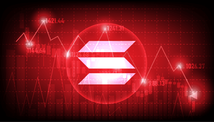 Solana lijdt het meest in rode crypto-markt, maar quant schiet ervandoor