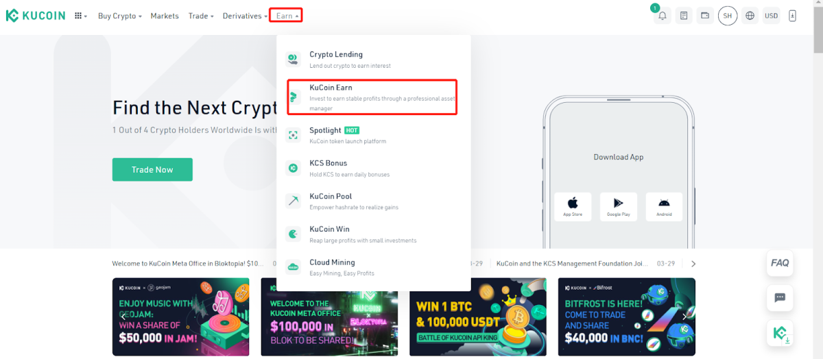 KuCoin Earn 11