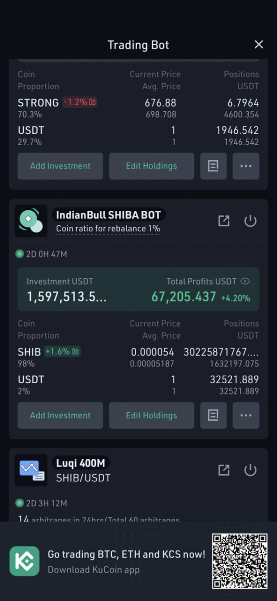 KuCoin Futures Grid