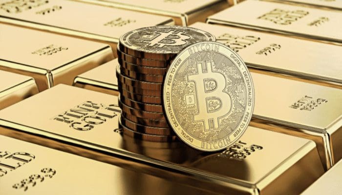 Bitcoin correlatie met goud stijgt en koppelt los van aandelen