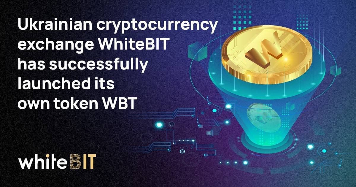 Uitverkocht in 15 min: Oekraïense crypto exchange WhiteBIT lanceert eigen token