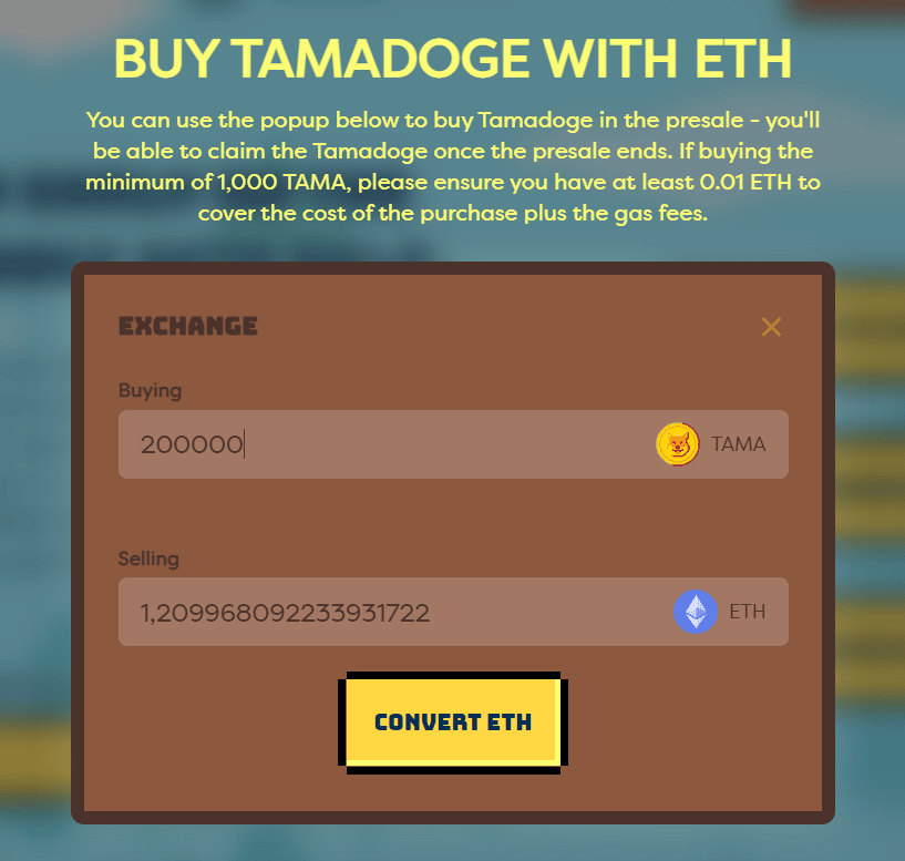 ETH TAMA Crypto Game Calvaria haalt €1 miljoen op met Presale - Zo doe je mee!