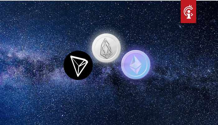 TRON haalt Ethereum in qua dApp volume, EOS blijft de grootste