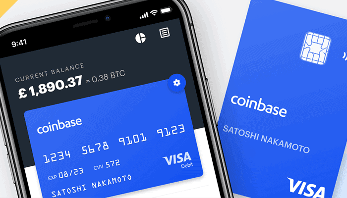 Coinbase lanceert cryptocurrency Visa betaalkaart voor Verenigd Koninkrijk en Europa