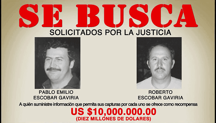 Was het bitcoin handelsmerk in handen van de Escobar familie?