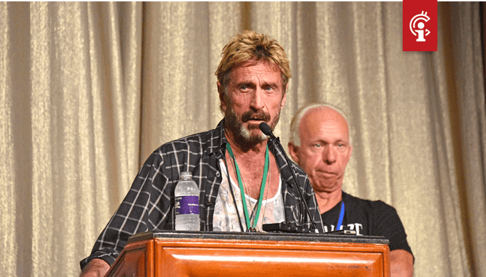 John McAfee: Het gebruik van privacy coins door criminelen is goed nieuws