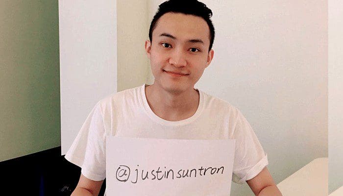 justinsun4-1 Justin Sun voorspelt prijsstijgingen voor TRON en BitTorrent en biedt steun aan Binance omtrent hack