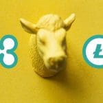 ripple_XRP_en_litecoin_LTC_vormen_bullish_patroon_uitbraak_aanstaande
