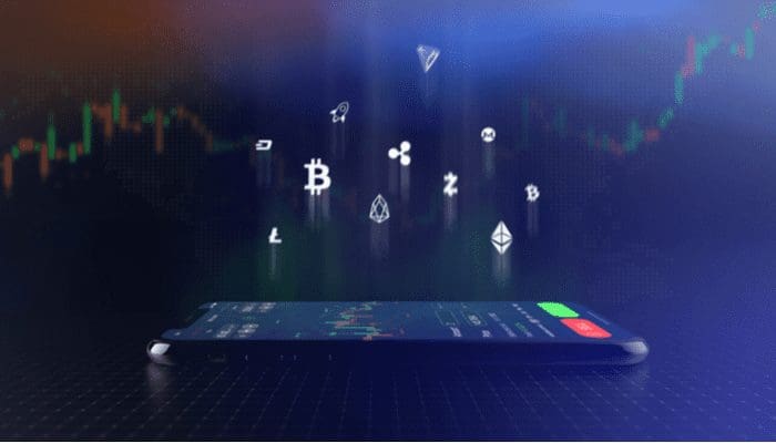 Altcoins-logo-telefoon Top 10 crypto kleurt rood, maar deze koersen stijgen hard