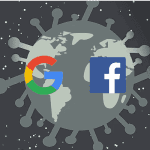 Facebook en Google helpen in de strijd tegen het coronavirus