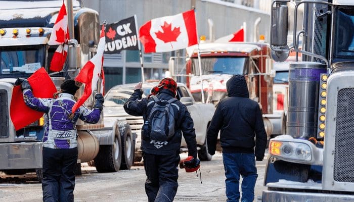 Canada blokkeert 34 trucker crypto wallets, maar kan dat wel?