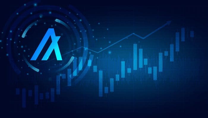 algorand-koers-grafiek ALGO koers-analyse: Stijging van 19%, waar gaan we heen?