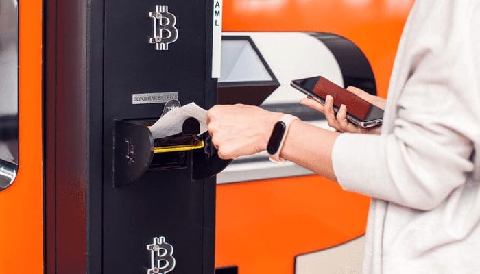 Groei bitcoin geldautomaten neemt voor het eerst af