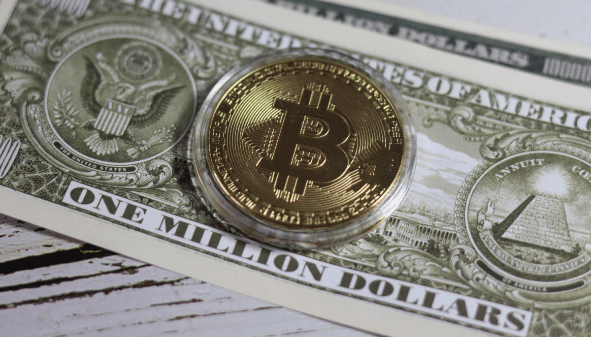 Absurde bitcoin weddenschap van $1 miljoen beëindigd: 97% onder doel