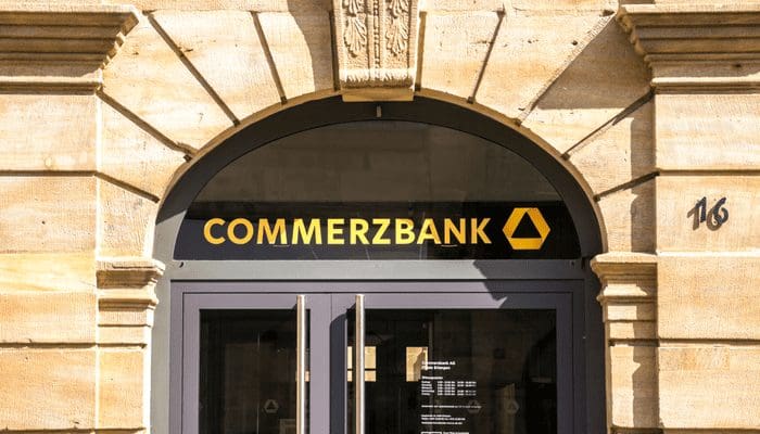 Duitse bankgigant Commerzbank vraagt crypto vergunning aan