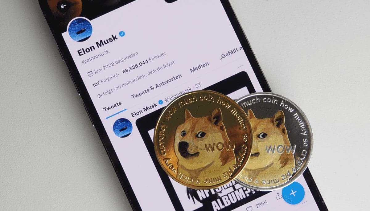 Dogecoin koers weer in beweging na tweet van Elon Musk