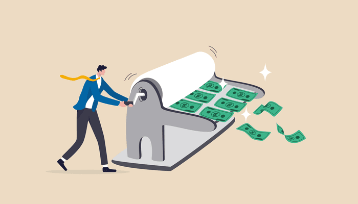 geldprinterij-bitcoin Bitcoiners halen hun gelijk: de eerste centrale banken in de problemen