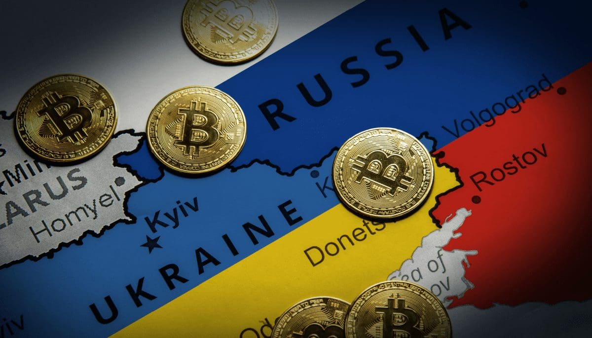 Hacker stal honderden bitcoins van Russen en doneerde ze aan Oekraïne