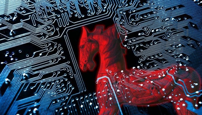 virus-crypto-trojan-horse Pas op: Nieuw virus treft crypto-wallets, exchanges en Europese banken