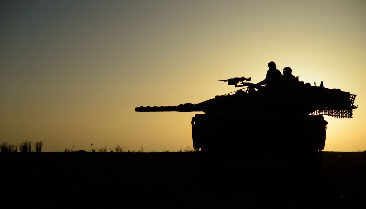 Tank-oorlog-israel israel-palestina-oorlog