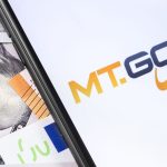 Logo van failliete Bitcoin beurs Mt. Gox