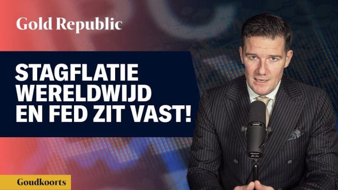 Stagflatie slaat toe en centrale banken zitten vast: Reageert goud?