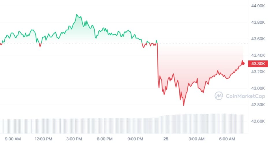 Bitcoin koers CoinMarketCap