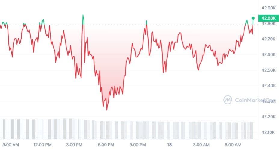 Bitcoin koers CoinMarketCap
