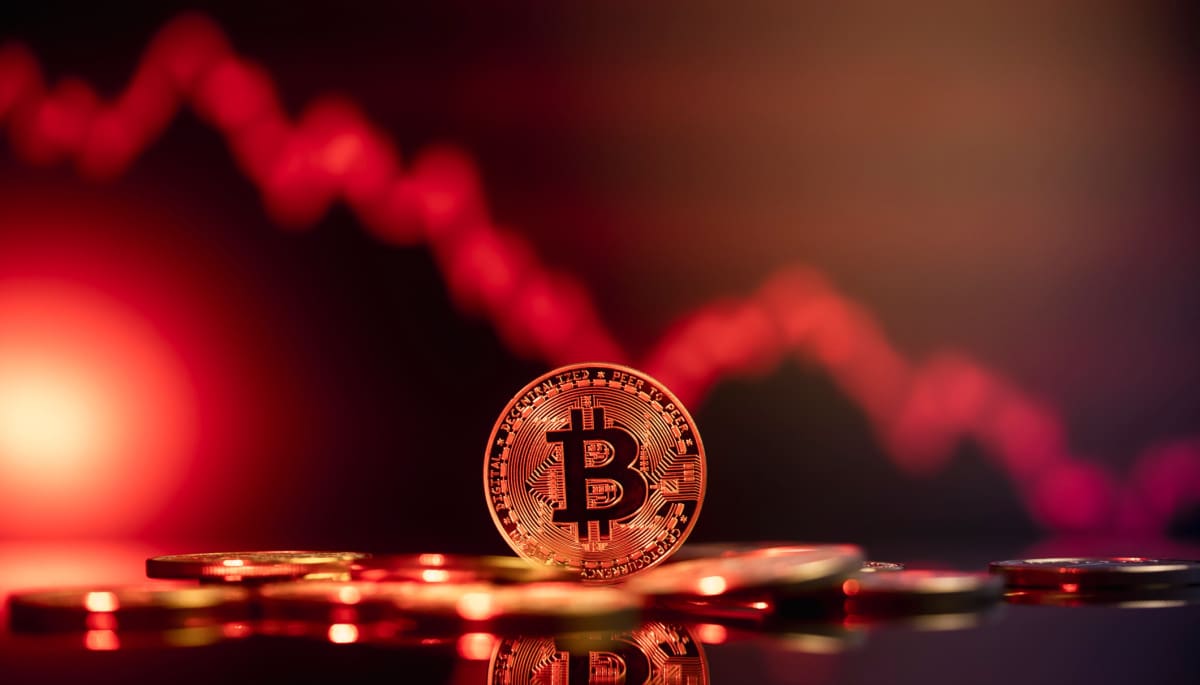 Crypto update: bitcoin daalt hard tot onder de $45 duizend