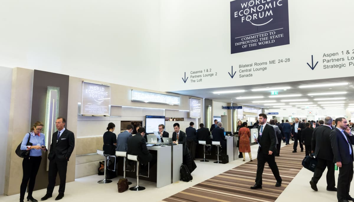 Crypto en AI besproken op World Economic Forum event
