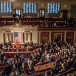 amerikaanse senaat US senate foto genomen vanaf het balkon