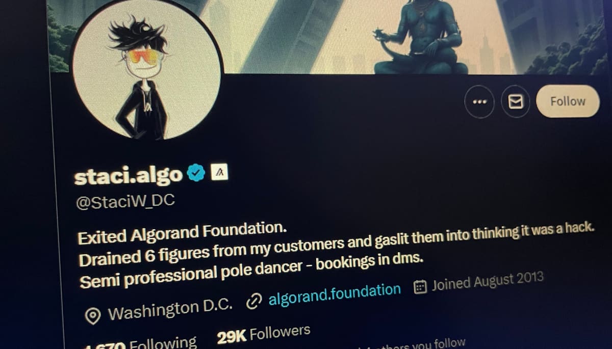 Algorand CEO gehackt, maar dader doet niet wat je zou verwachten
