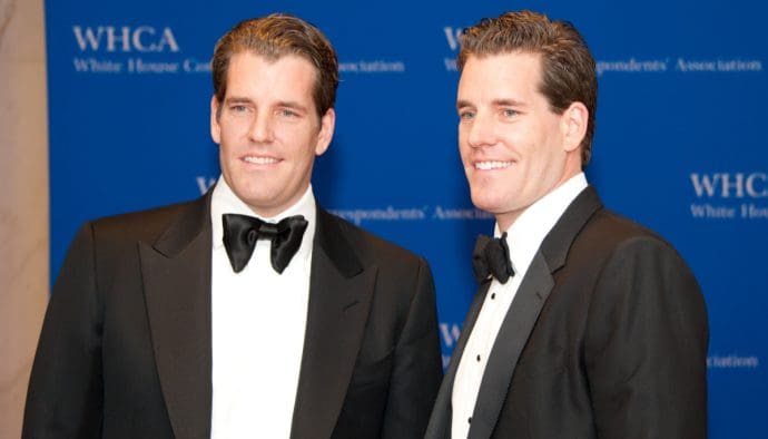 Pro-crypto lobby krijgt megabedrag van bekende Winklevoss tweeling