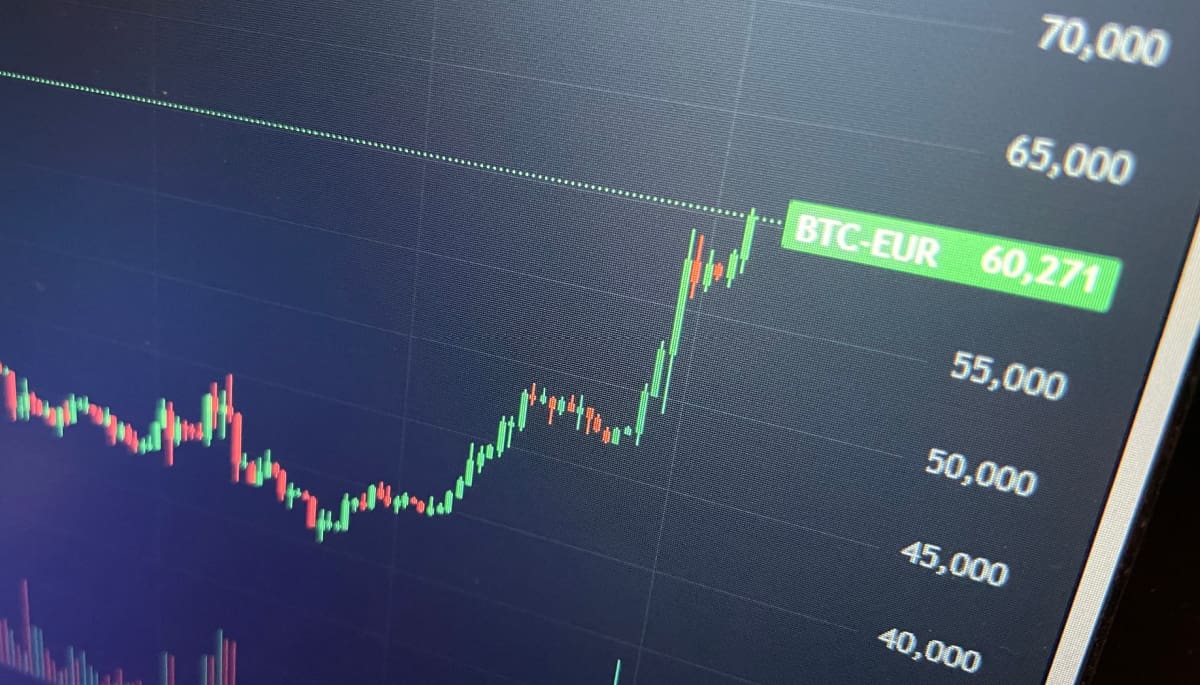 Breaking: Bitcoin schiet naar nieuw prijsrecord in euro met €60.000