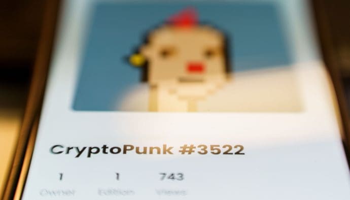 'CryptoPunk' verkocht voor $12,4 miljoen, één van duurste NFT's ooit