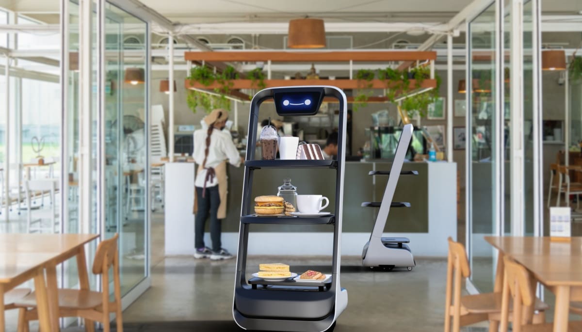 Blockchain-robots serveren koffie met een vleugje crypto-beloningen