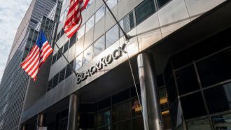 Een afbeelding van het kantoor van BlackRock in New York
