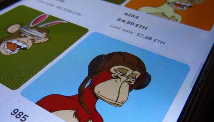Crypto memecoin-hype zorgt voor zorgwekkende daling NFT-verkopen
