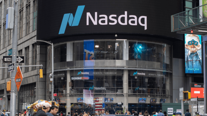 Logo van Nasdaq