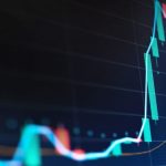 Crypto koersgrafiek