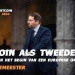 'Bitcoin is middel voor geweldloos verzet' zegt Tuur Demeester