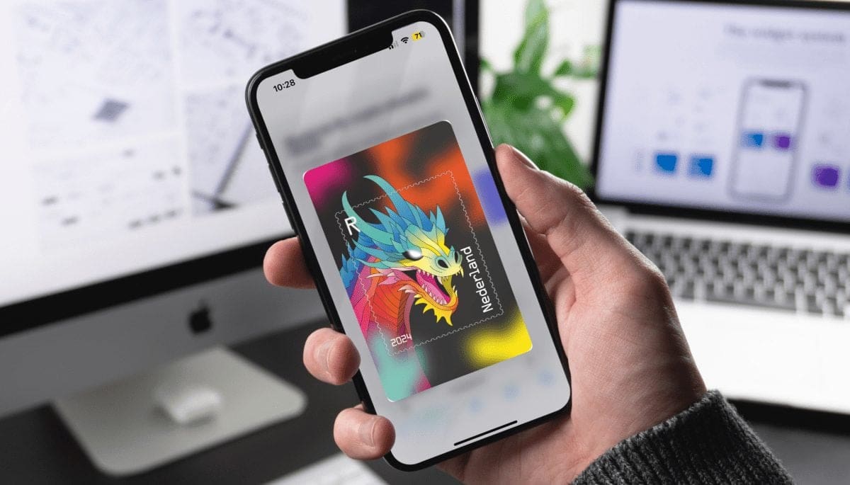 PostNL start verkoop cryptozegel van mythische draak met echt goud