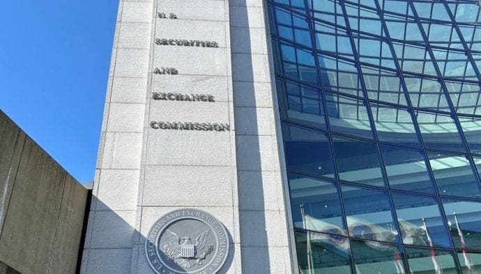 Hoofdkantoor van de Amerikaanse secutires and exchange commission