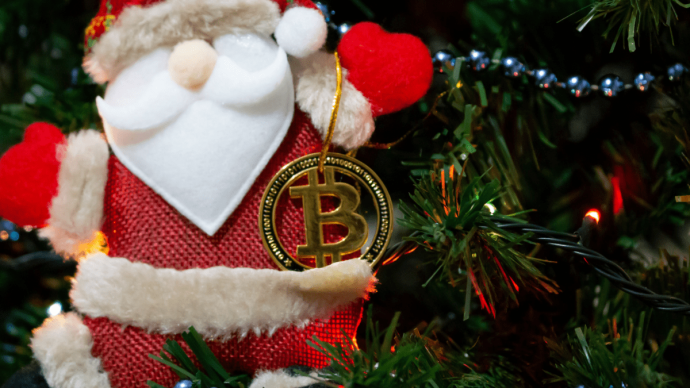 Bitcoin kerstboom