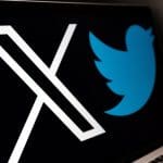 foto van twitter logo en X logo