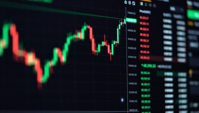 Bitcoin stijgt naar hoogste prijs in weken, OM crasht 90% in uren
