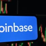 Een afbeelding van cryptobeurs Coinbase, de grootste cryptobeurs van de Verenigde Staten en de nummer twee ter wereld