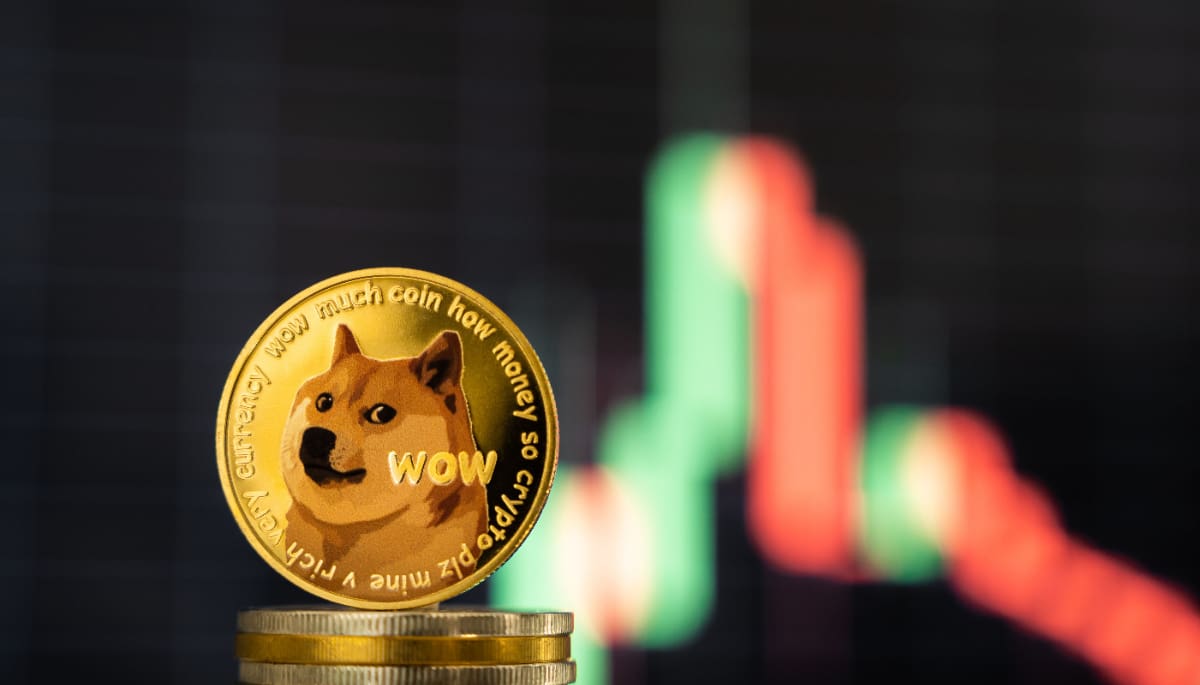 Enorme hoeveelheid dogecoin verkocht, toch gokt 72% op prijsstijging